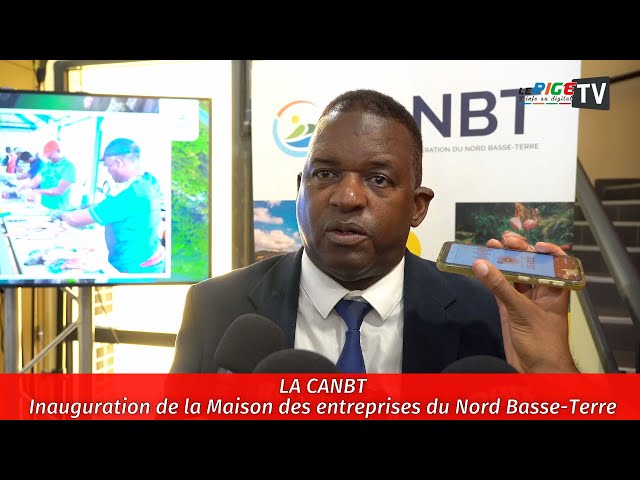 ⁣La CANBT : Inauguration de la Maison des entreprises du Nord Basse-Terre