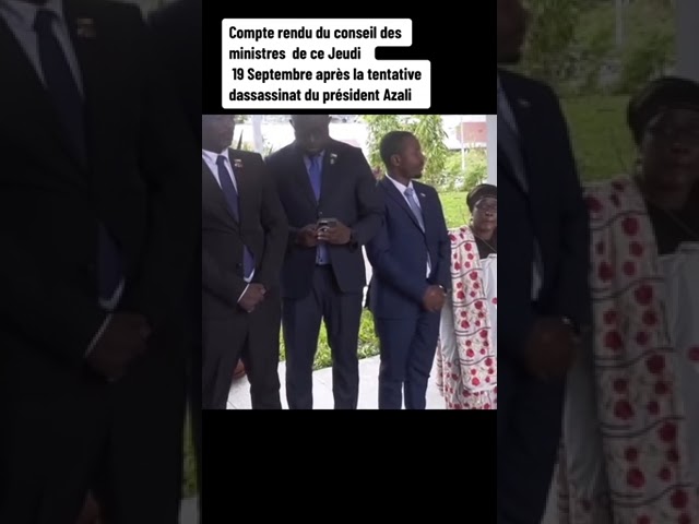 ⁣Retour en images du président Azali Assoumani