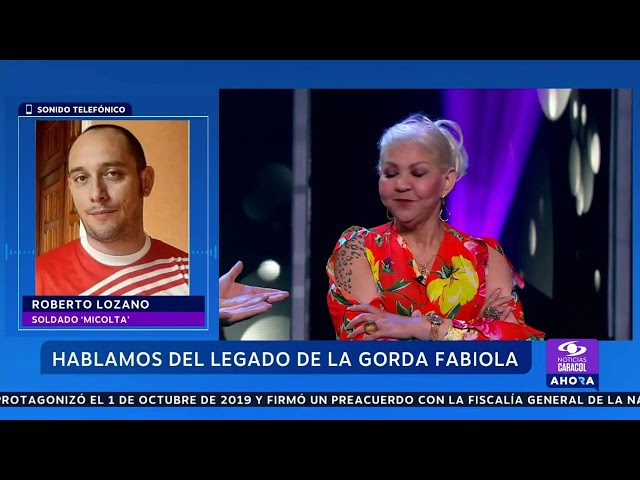 ⁣El legado de la Gorda Fabiola: luto en la televisión colombiana