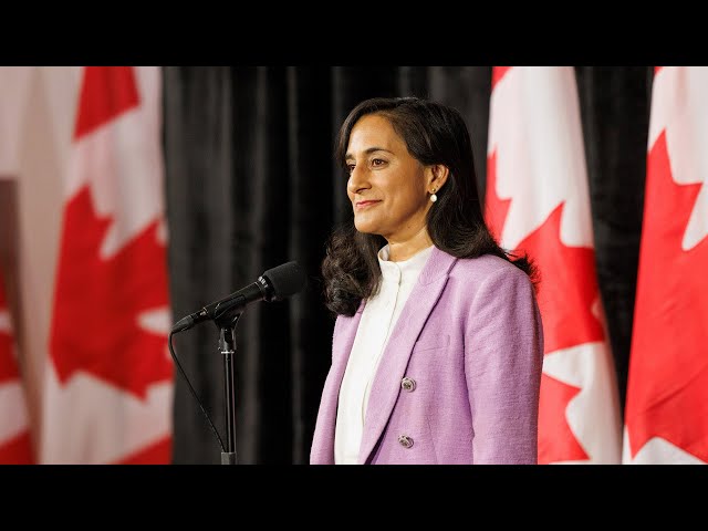 ⁣WATCH | Anita Anand sworn in as minister of transport during Liberal cabinet shakeup