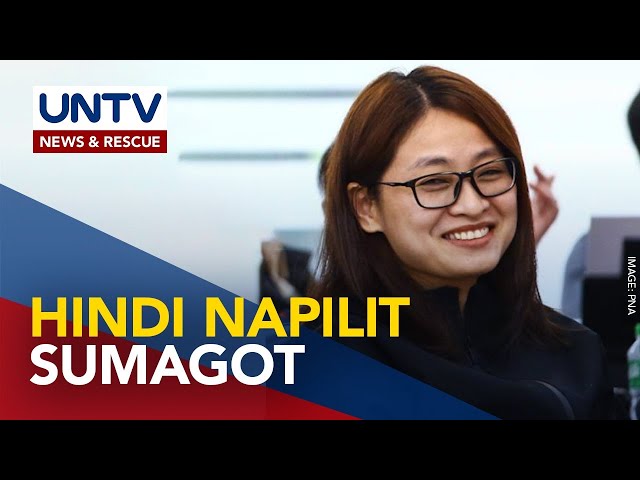 ⁣Alice Guo, na-cite in contempt sa Kamara, hiniling na ilipat ng kustodiya