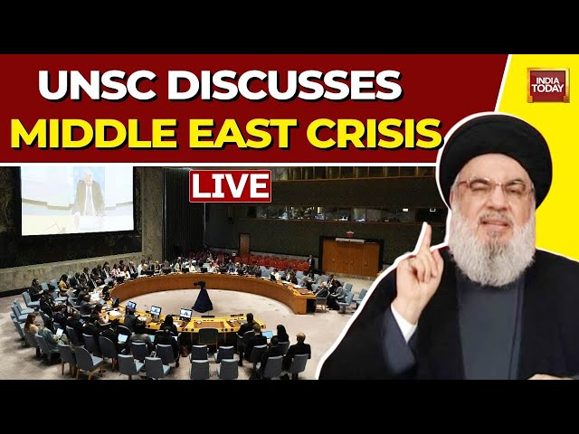 ⁣Israel Vs Hezbollah: UN Security Council Discusses Escalating Crisis In the Middle East