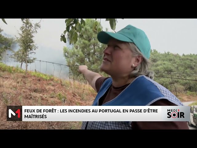 ⁣Feux de forêt : Le Portugal sur le point de maîtriser les incendies