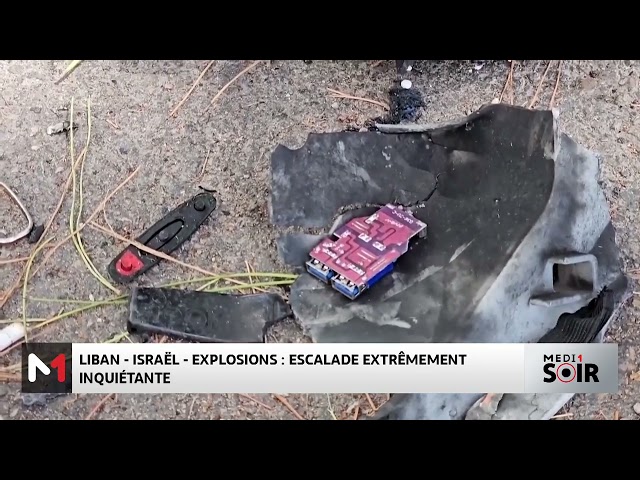 ⁣Explosions au Liban : escalade extrêmement inquiétante