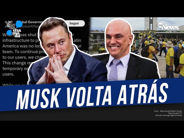 ⁣MUSK RECUA E COMEÇA A CUMPRIR DECISÕES DE MORAES APÓS MULTA POR TENTATIVA DE BURLAR BLOQUEIO DO X