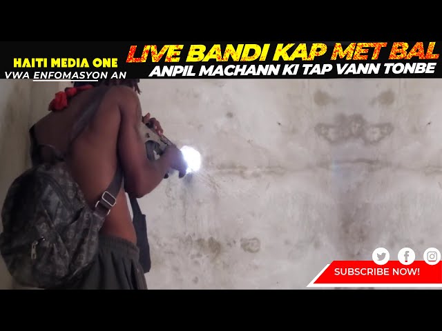 ⁣Live! Bandi Yo Ap met Bal Dèyè Cha Nan Kwabosal Anpil Machann Pran Bal E Mouri