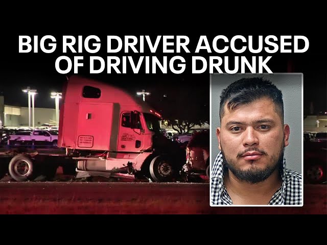 18-wheeler driver accused of killing woman in suspected DWI crash in Fort Worth