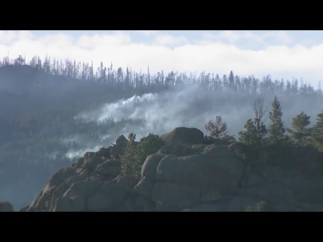 ⁣Pearl Fire in Larimer County damages one structure, still 5% contained