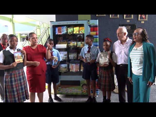 ⁣Book Vending Machine For San Juan Government Primary