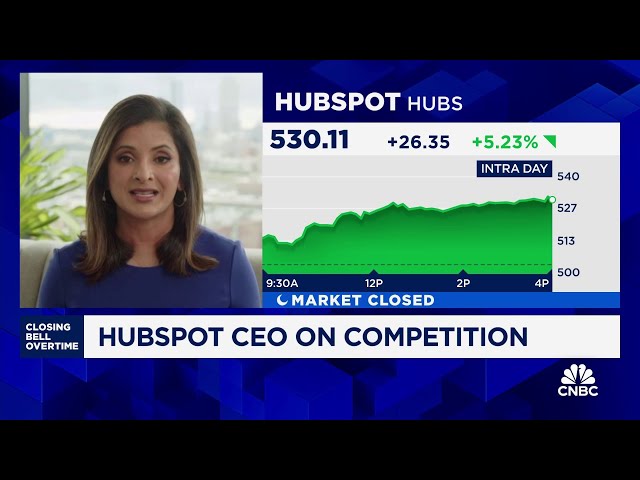 Marketing is the 'biggest use case' for AI tools, says HubSpot CEO Yamini Rangan