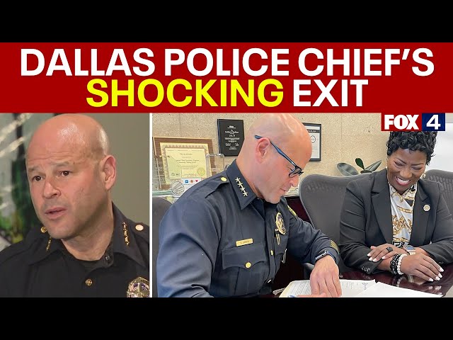 Dallas Police Chief Eddie Garcia's departure shocks city leaders