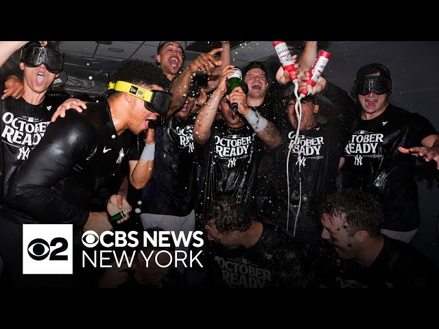 ⁣Yankees clinch 59th postseason appearance