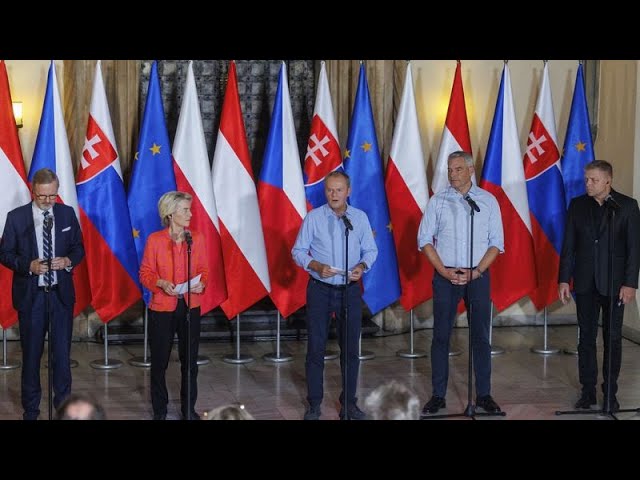 ⁣EU chief visits flood-stricken region in Poland and pledges billions in swift aid