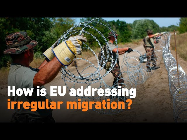 ⁣How is EU addressing irregular migration?