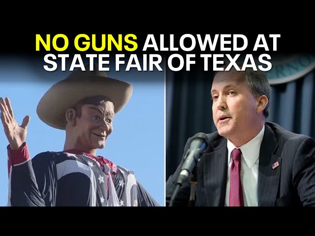 Ken Paxton's attempt to block State Fair of Texas gun ban denied by judge