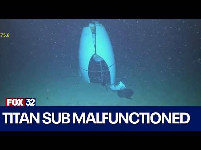 Titan sub malfunctioned just prior to Titanic dive, scientific director says