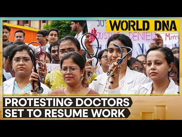 Kolkata rape-murder case: Doctors agree to 'partially' withdraw strike | World DNA | WION