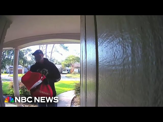 Texas man poses as delivery driver and breaks into home