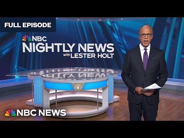 ⁣Nightly News Full Broadcast - Sept. 19