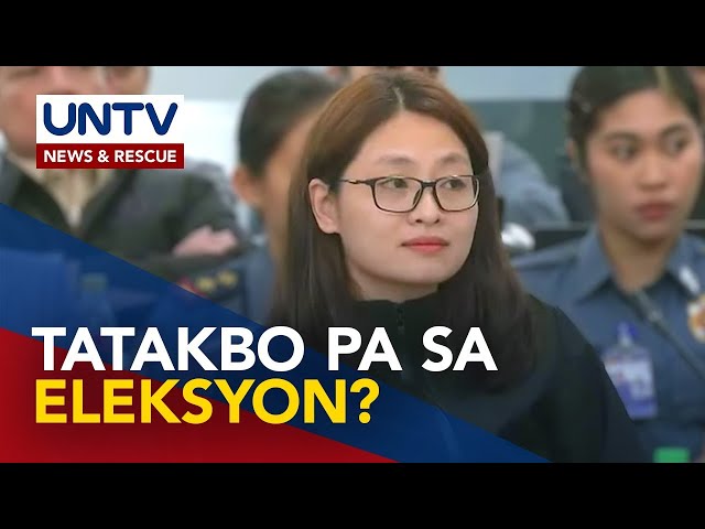 ⁣Alice Guo, ‘di pa nakapagdedesisyon kung tatakbo sa 2025 midterm elections