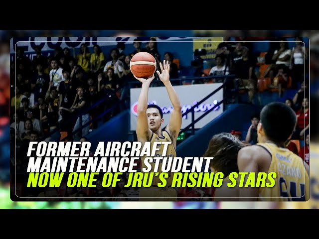 ⁣How former aircraft maintenance student MJ Raymundo became one of JRU’s newest rising stars