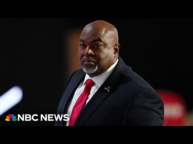 ⁣North Carolina Lt. Gov. Mark Robinson denies reports of disturbing comments