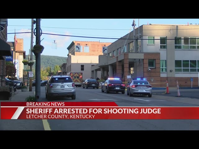 ⁣Kentucky sheriff arrested after shooting judge