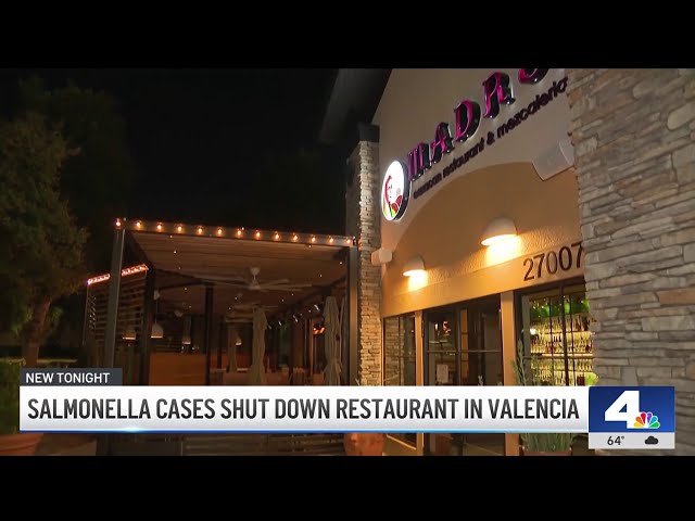 ⁣Salmonella cases shut down restaurant in Valencia