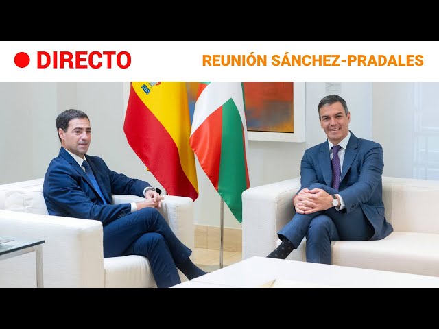 ⁣MONCLOA  DIRECTO: PEDRO SÁNCHEZ recibe al LEHENDAKARI IMANOL PRADALES | RTVE