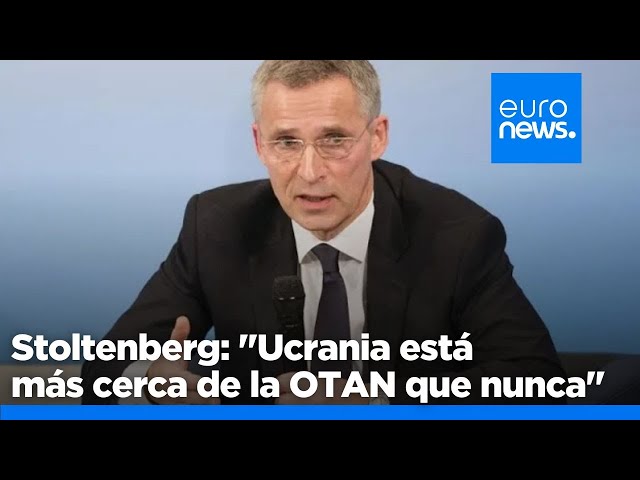 Stoltenberg en su despedida de la OTAN: "Ucrania está más cerca de la OTAN que nunca"