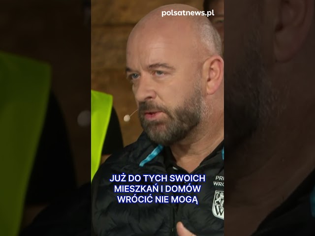 "Nie ma czasu na procedury, ludzie utracili dobytek życia"  #powódź #powódź2024