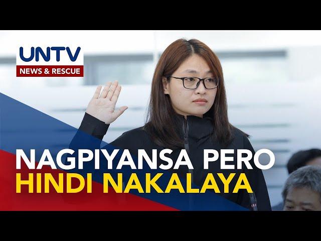 ⁣Alice Guo, nagpiyansa sa graft raps sa Valenzuela RTC pero muling inaresto ng PNP