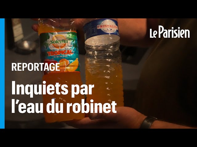 ⁣Dans cette commune de l'Oise, l'eau du robinet a la couleur de l’Orangina