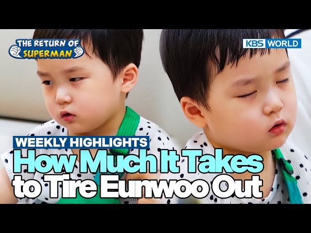 [Weekly Highlights] Give Me 300 Laps [The Return of Superman] | KBS WORLD TV 240915