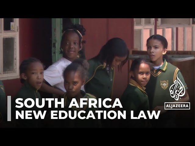 ⁣South Africa education law: Afrikaans-speaking groups fear erosion of language