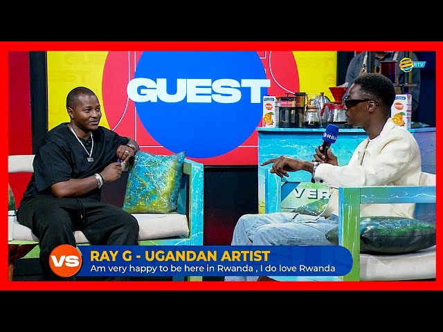 ⁣I Love Rwanda and feel at home here_ Ugandan artist Ray G plans multiple music projects in Rwanda