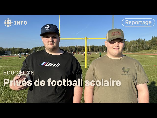 ⁣Des règlements du RSEQ privent deux ados de jouer au football scolaire