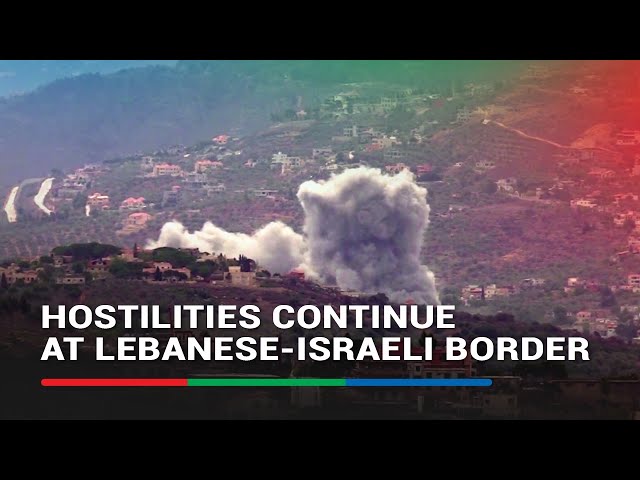 ⁣Israel and Hezbollah trade fire after heaviest airstrikes yet