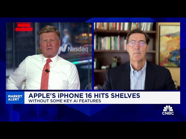 Expect Apple to benefit from its Apple Intelligence software, says Bernstein's Toni Sacconaghi