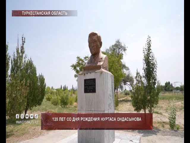 120 лет со дня рождения Нуртаса Ондасынова