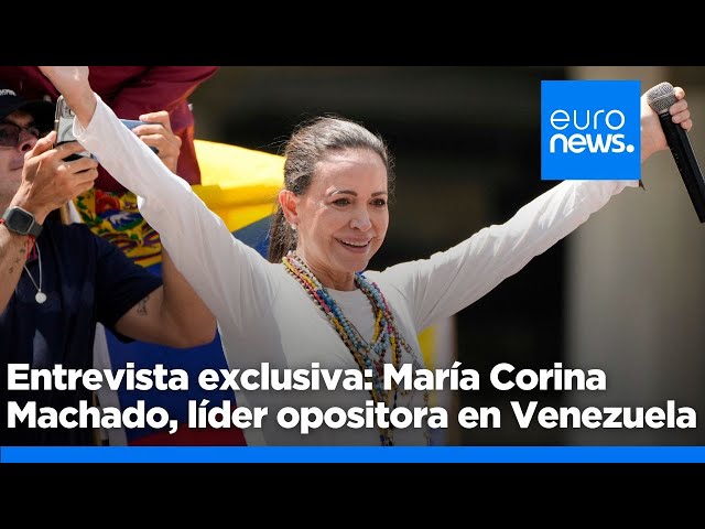 ⁣Entrevista exclusiva: María Corina Machado, líder opositora en Venezuela