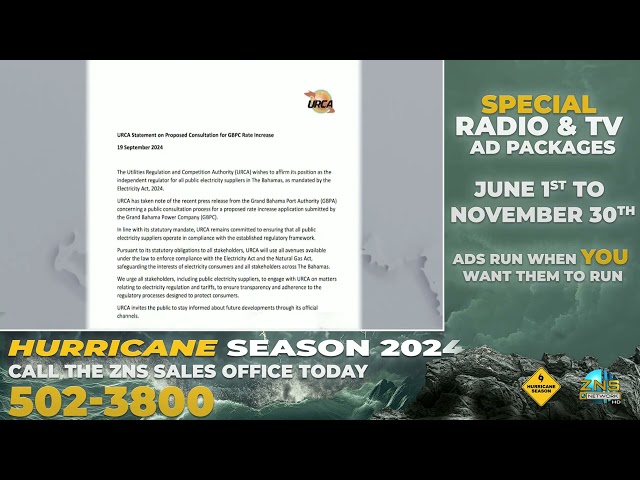 ⁣URCA Responds To GBPA's Proposed Consultation On Rate Increase