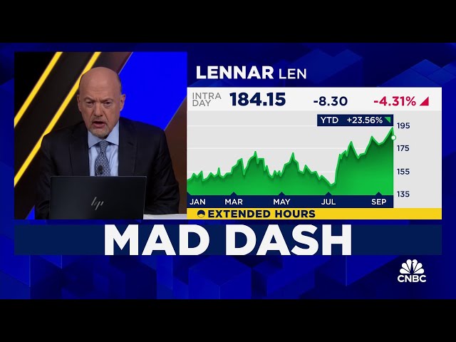 ⁣Cramer's Mad Dash: Lennar