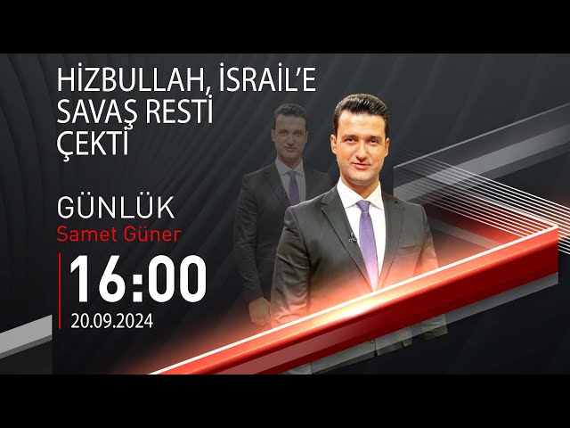  #CANLI | Samet Güner ile Günlük | 20 Eylül 2024 | HABER #CNNTÜRK