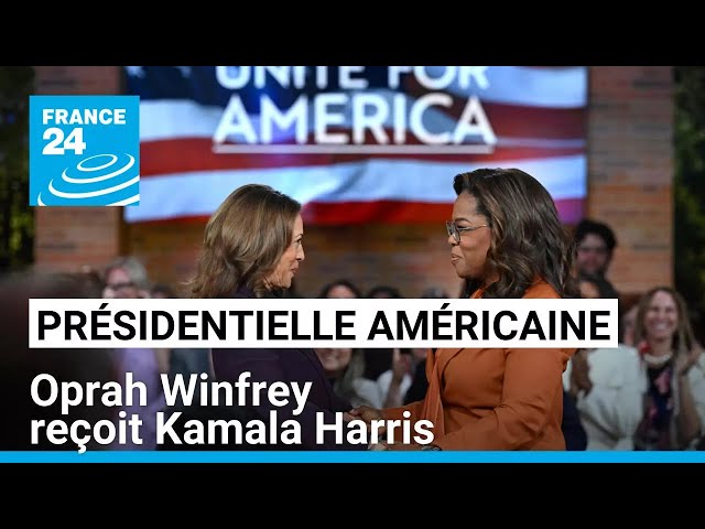 ⁣Présidentielle américaine : Oprah Winfrey reçoit Kamala Harris • FRANCE 24