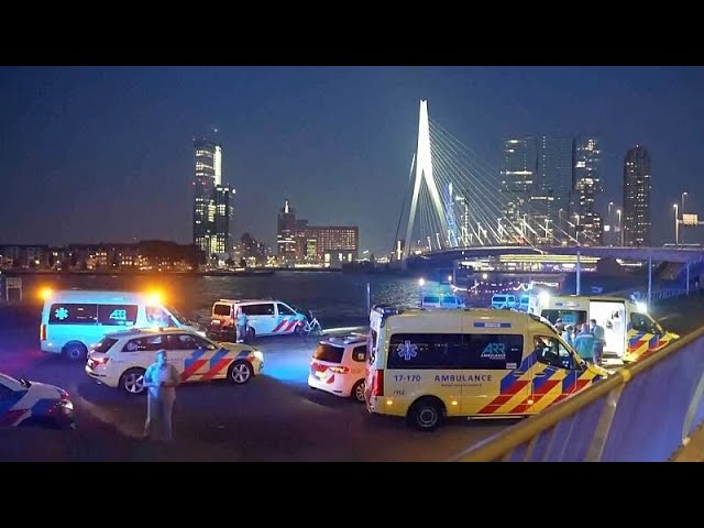 ⁣Dutch police seek witnesses to deadly Rotterdam stabbing as suspect taken into custody