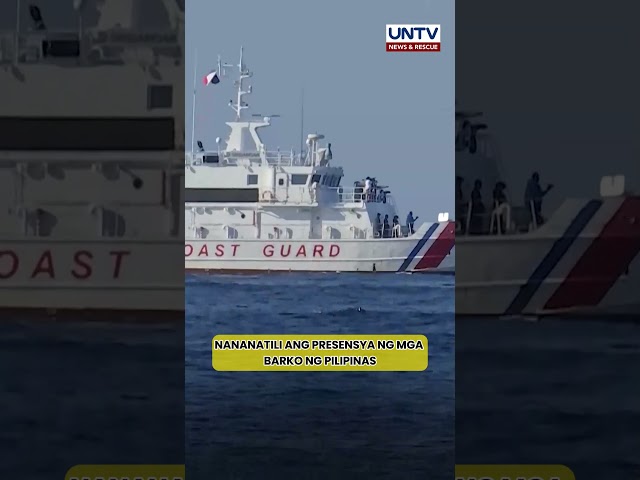 ⁣Barkong kapalit ng BRP Teresa Magbanua, ipinadala na ng PCG ngunit patrol ops, naantala