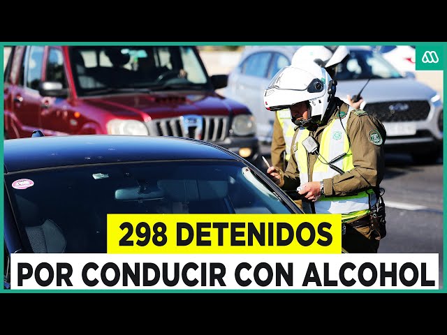 ¡No aprenden!: 298 detenidos por conducir en estado de ebriedad estas Fiestas Patrias