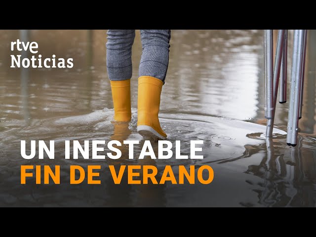 ⁣AVISO NARANJA en CATALUÑA por intensas LLUVIAS, que ya han causado DAÑOS en CASTILLA-LA MANCHA