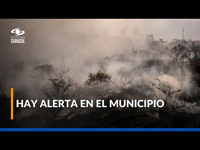 Incendios en Bojacá han arrasado más de 200 hectáreas. Conflagración ya llegó a Mosquera